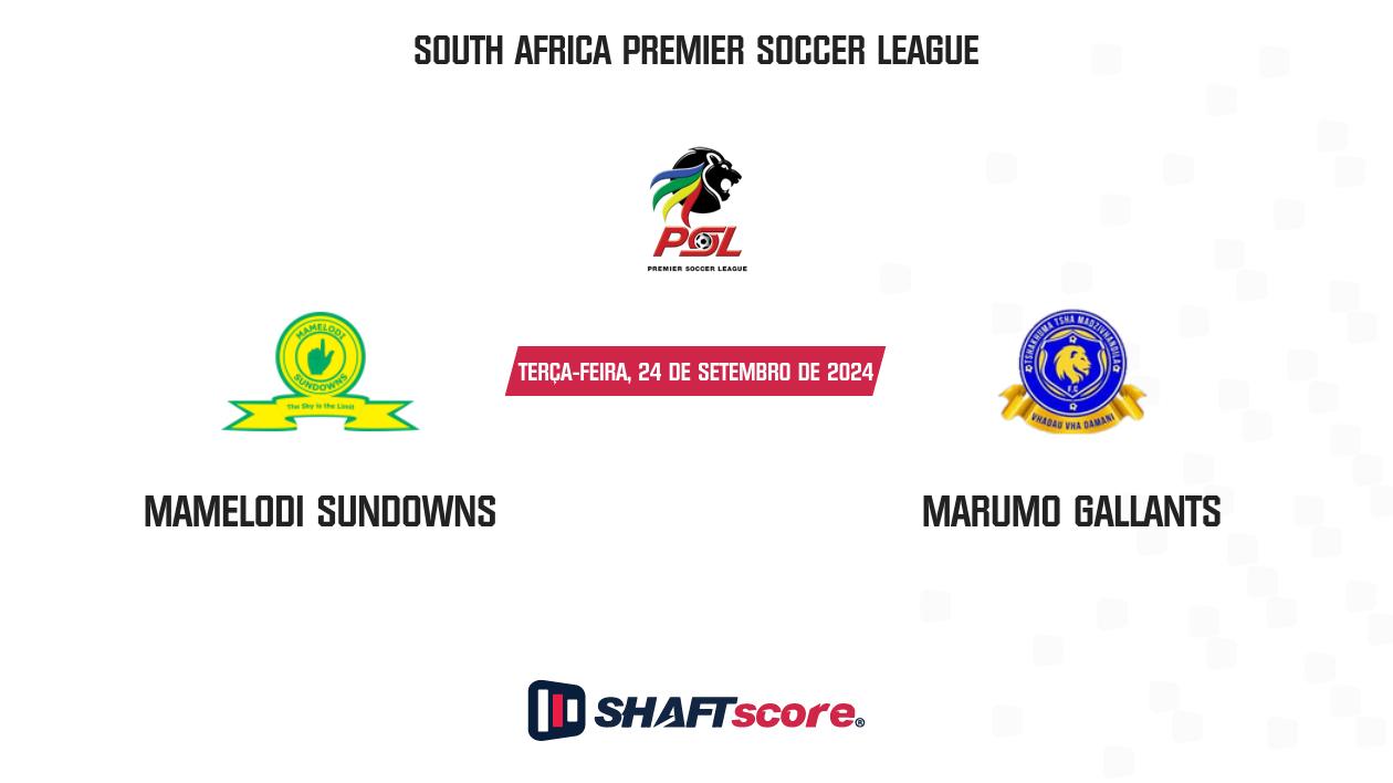 Palpite: Mamelodi Sundowns vs Marumo Gallants