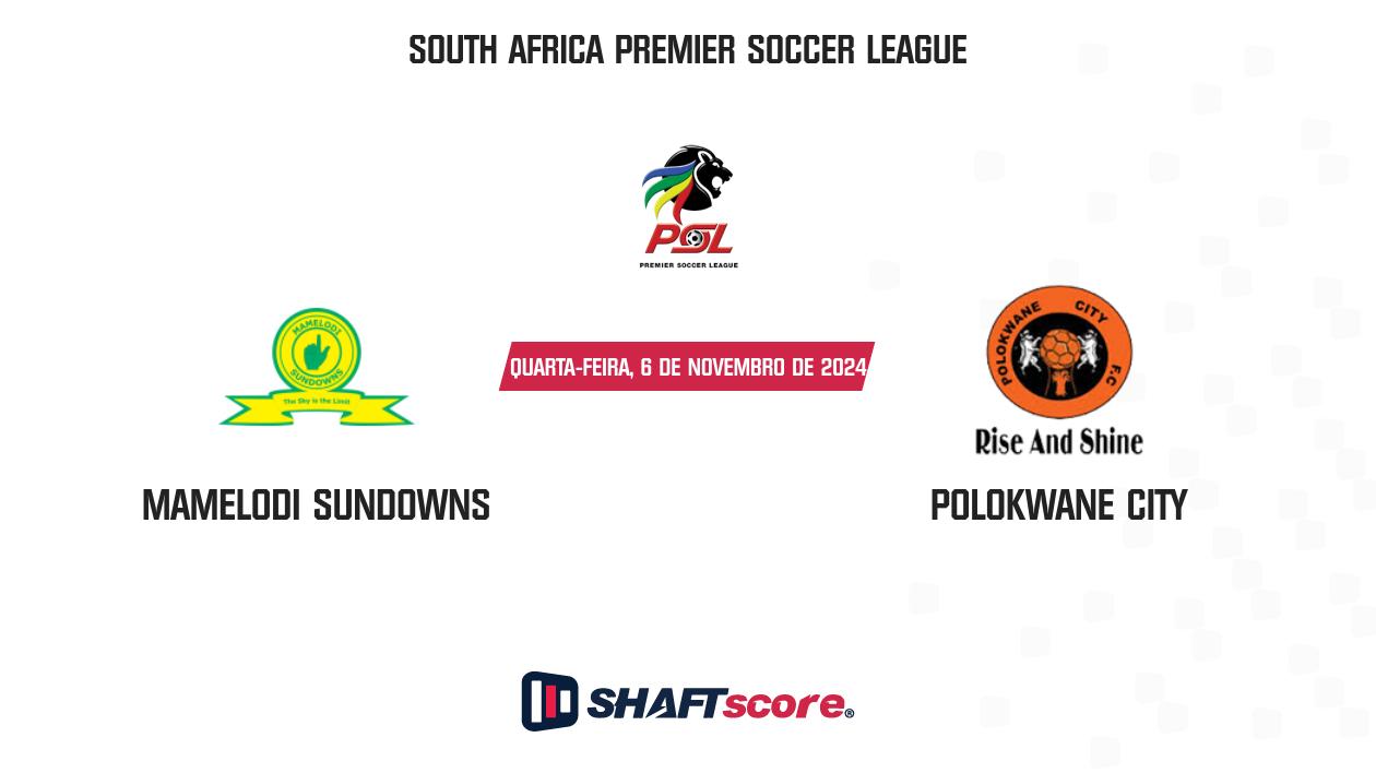 Palpite: Mamelodi Sundowns vs Polokwane City