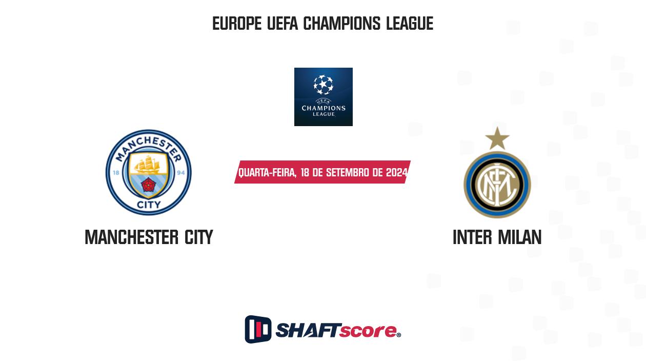 Palpite: Manchester City vs Inter Milan