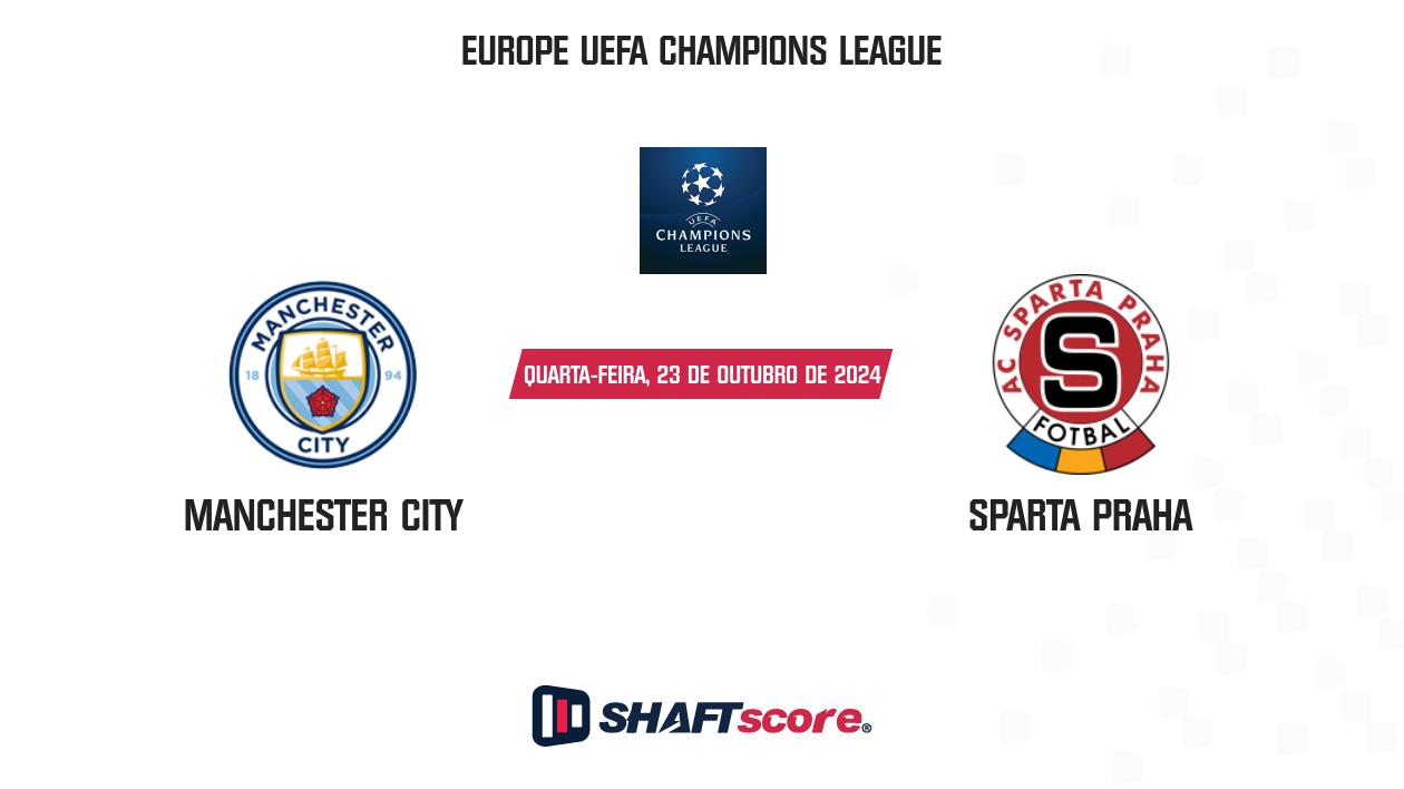 Palpite: Manchester City vs Sparta Praha