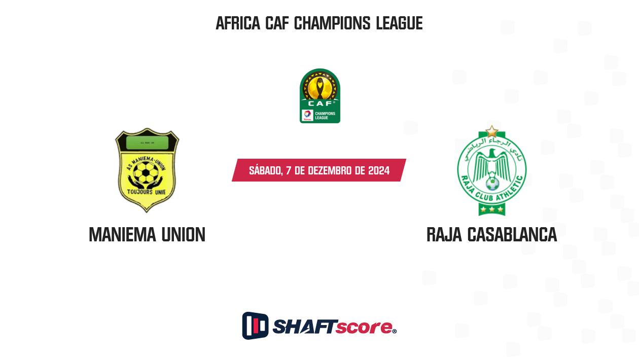 Palpite: Maniema Union vs Raja Casablanca