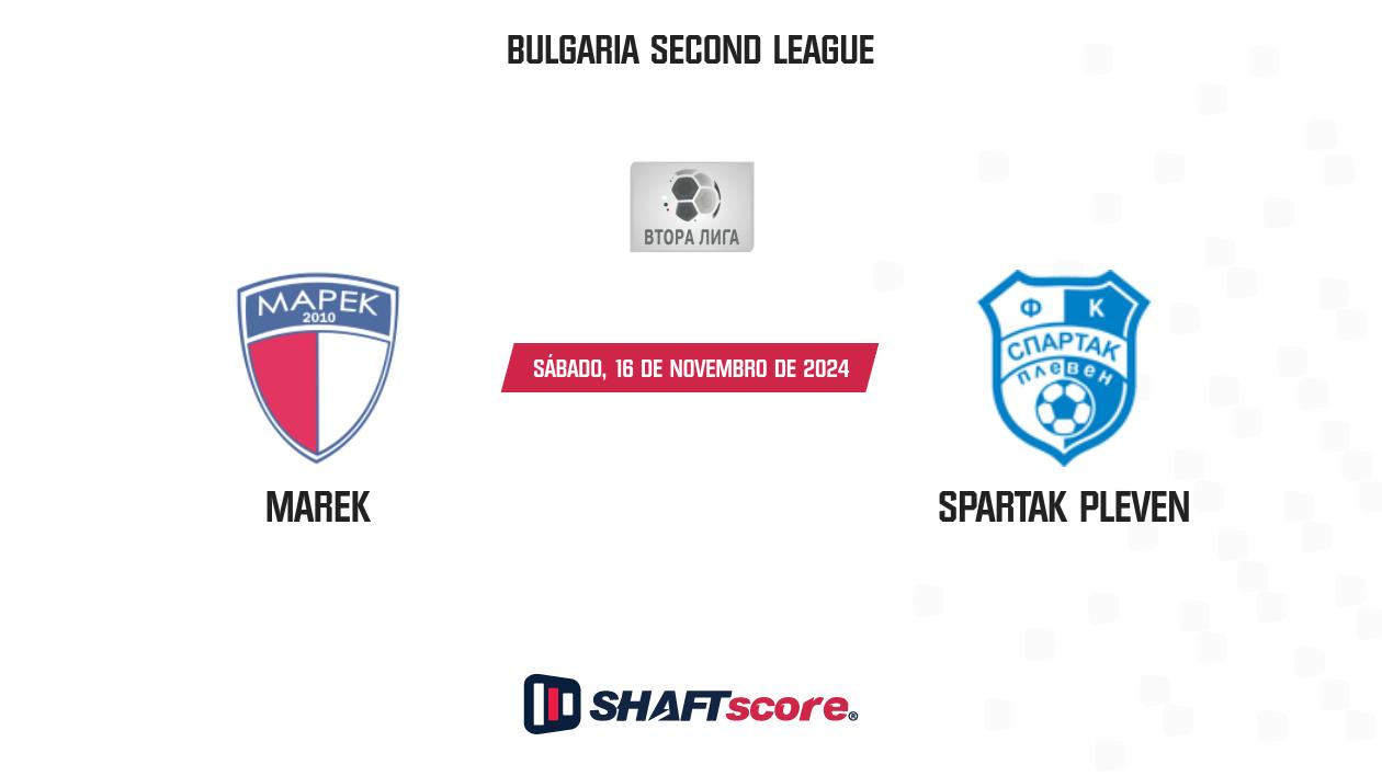 Palpite: Marek vs Spartak Pleven