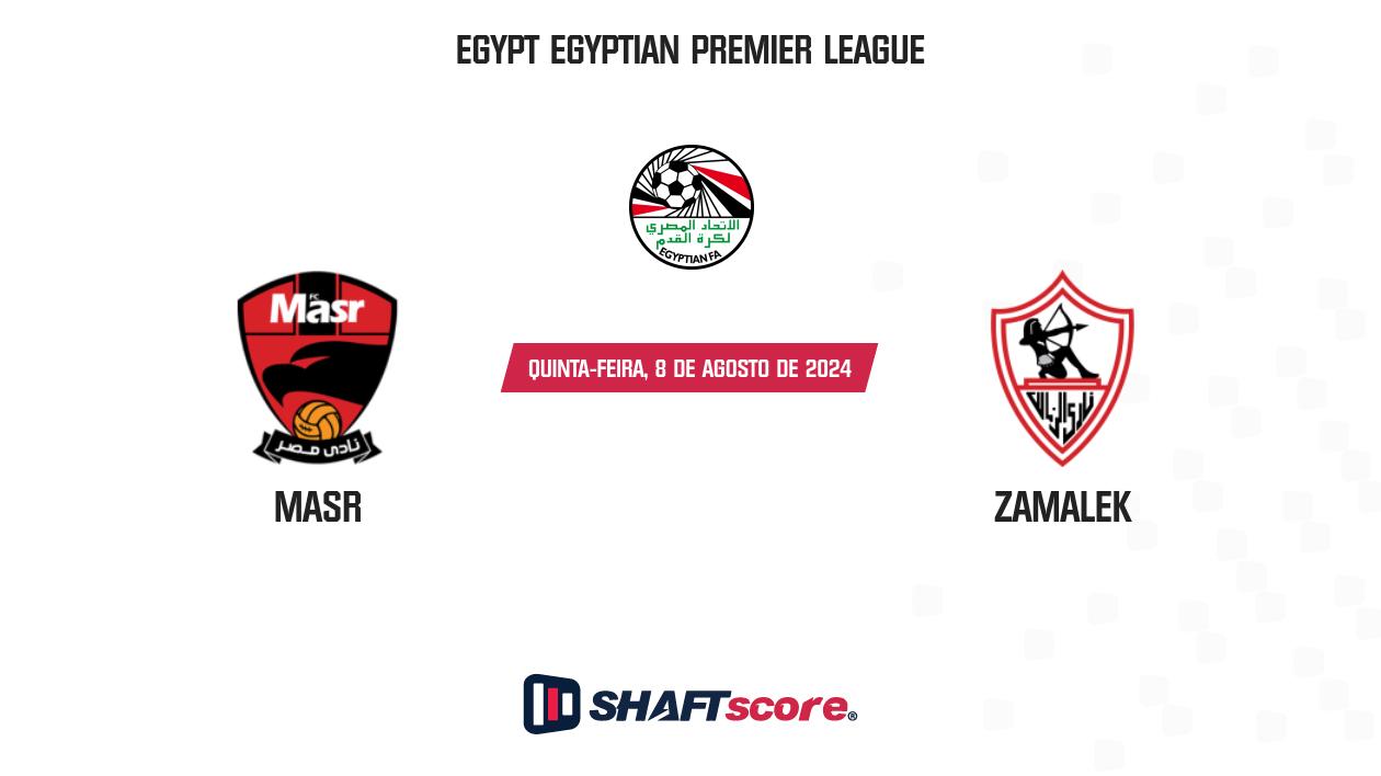 Palpite: Masr vs Zamalek