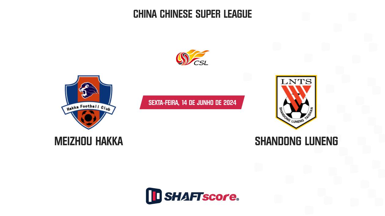 Palpite: Meizhou Hakka vs Shandong Luneng