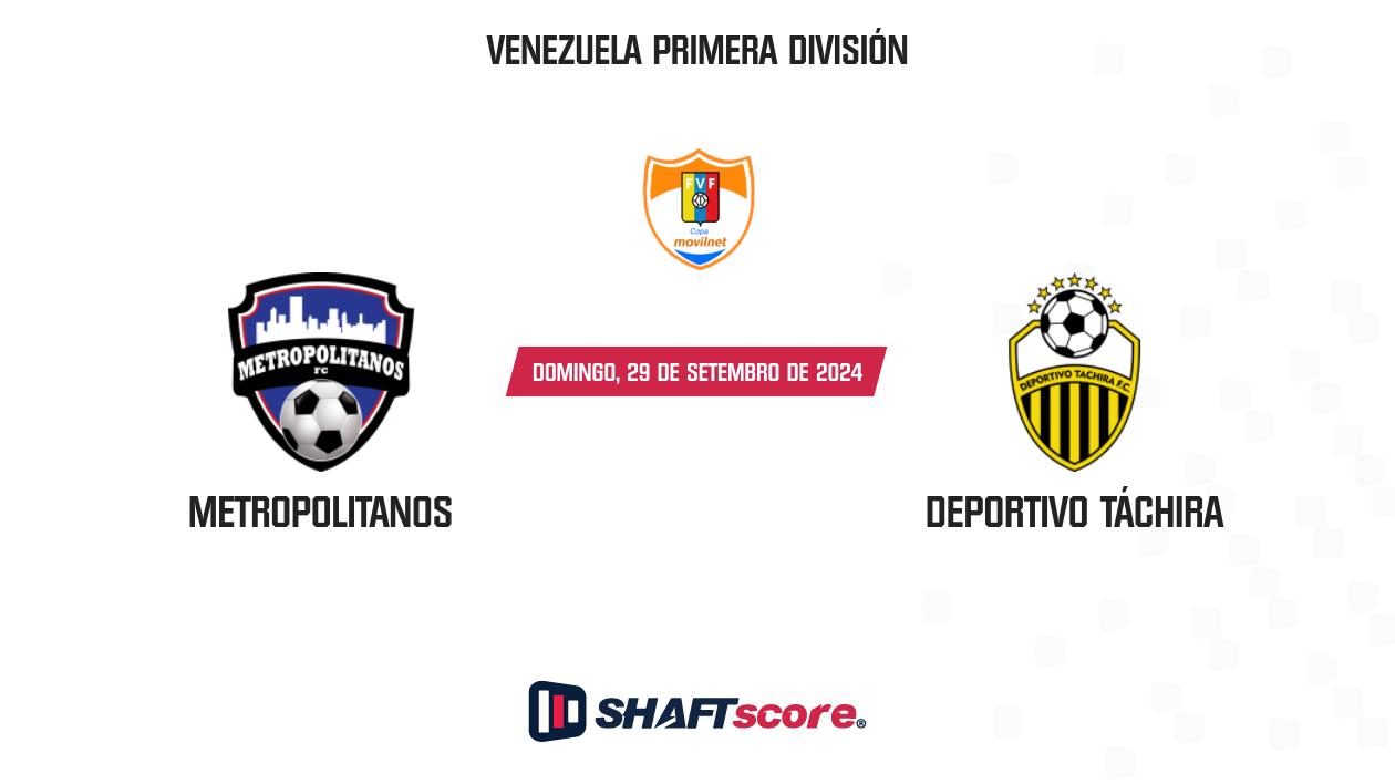 Palpite: Metropolitanos vs Deportivo Táchira