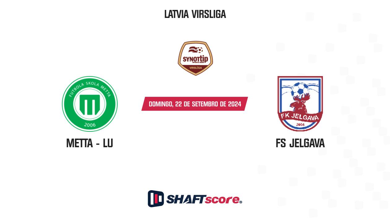 Palpite: Metta - LU vs FS Jelgava