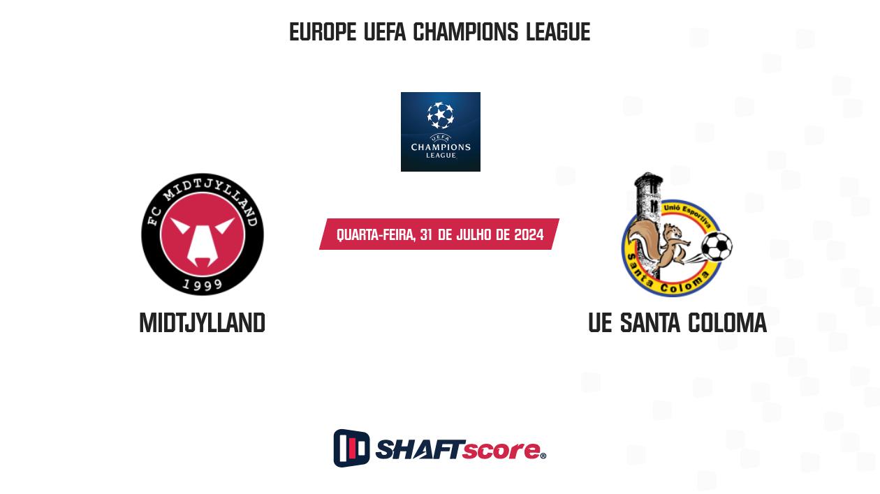 Palpite: Midtjylland vs UE Santa Coloma