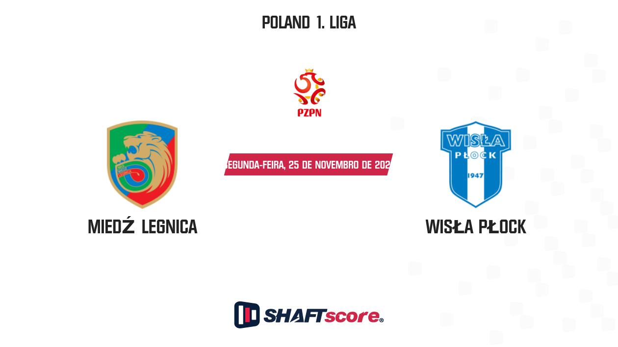 Palpite: Miedź Legnica vs Wisła Płock