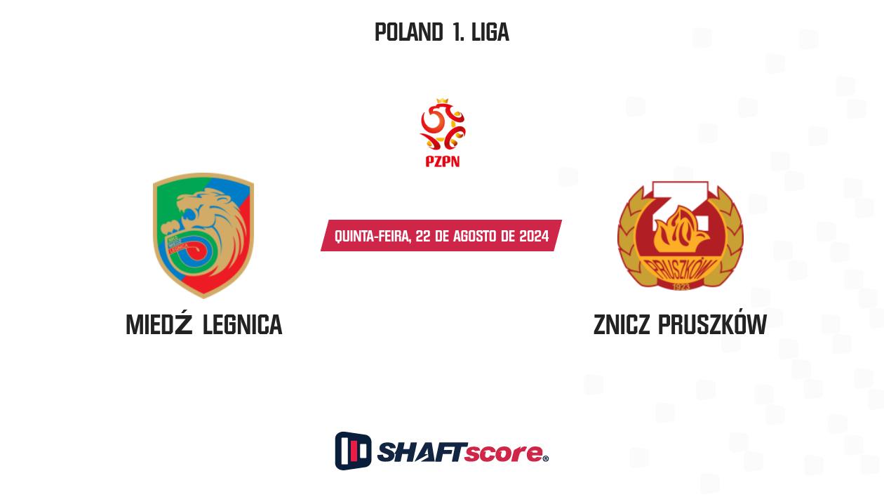 Palpite: Miedź Legnica vs Znicz Pruszków