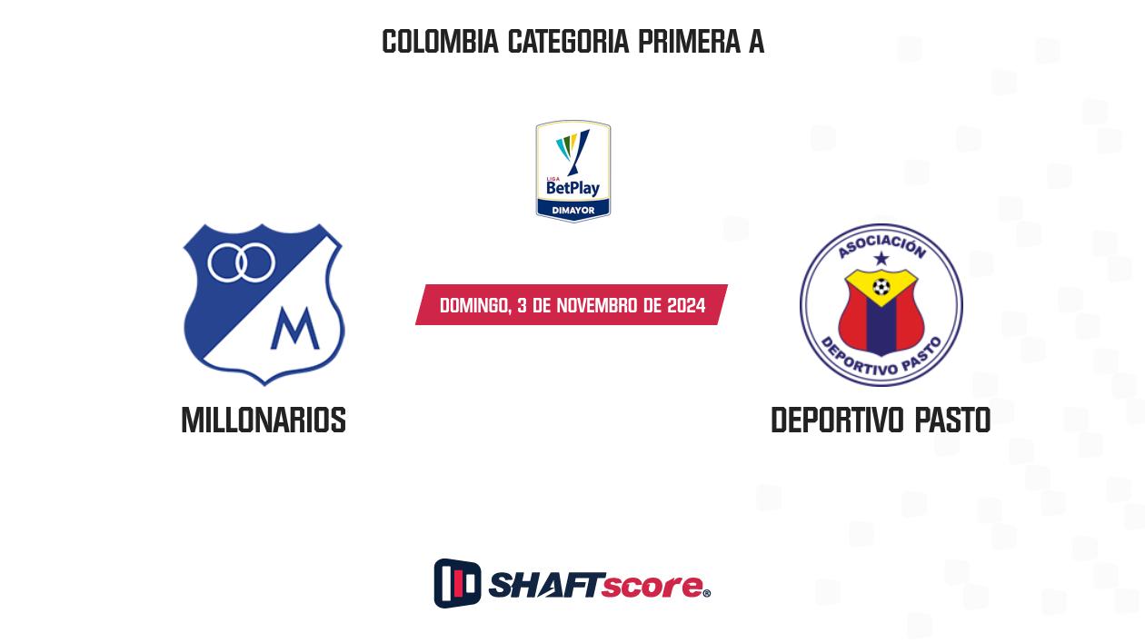 Palpite: Millonarios vs Deportivo Pasto