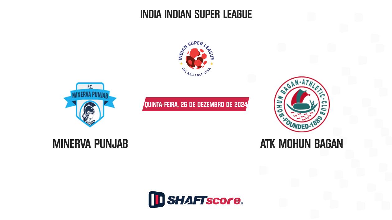 Palpite: Minerva Punjab vs ATK Mohun Bagan