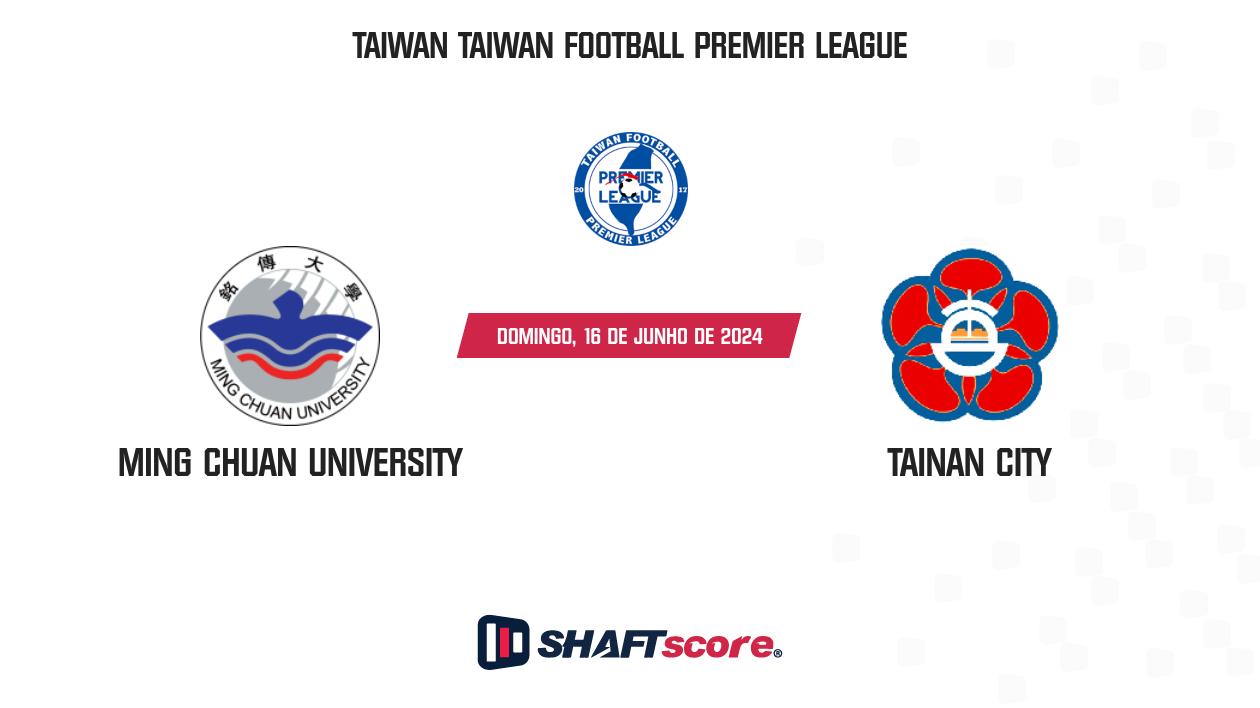 Palpite: Ming Chuan University vs Tainan City