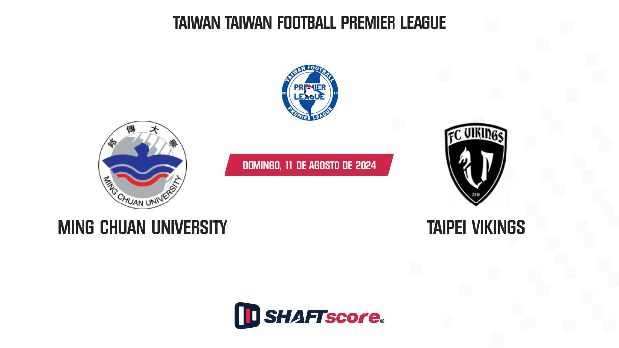 Palpite: Ming Chuan University vs Taipei Vikings