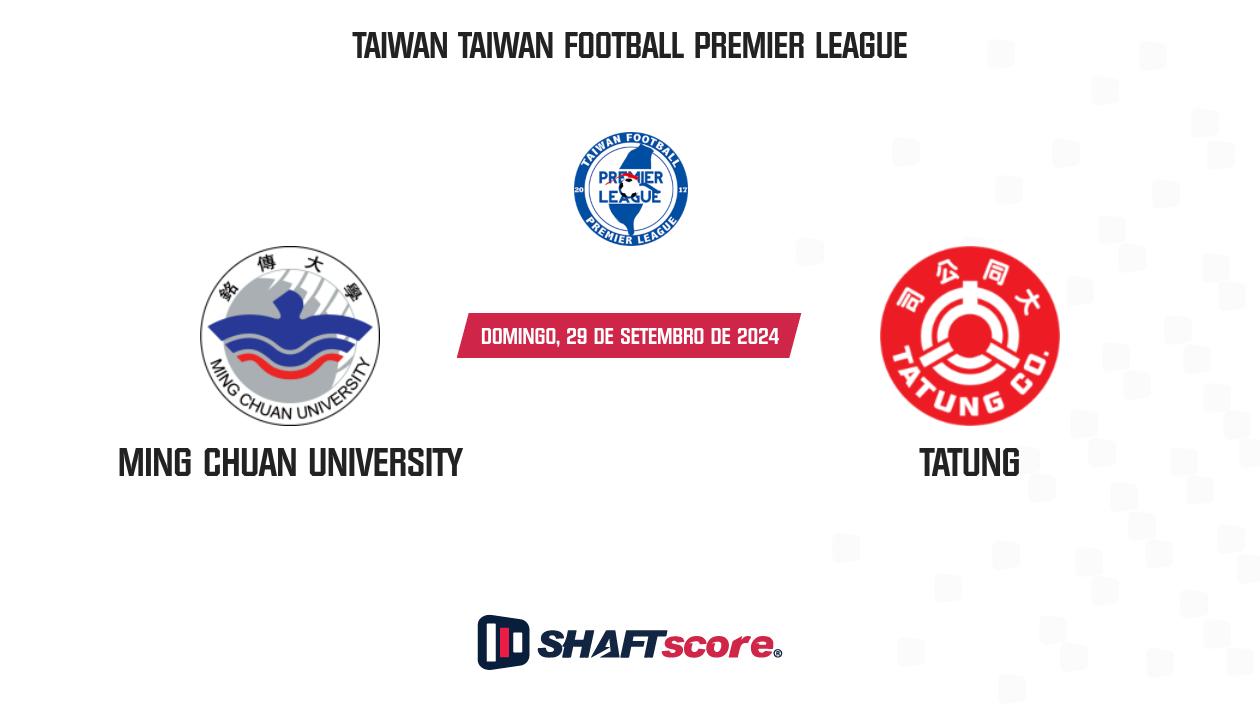 Palpite: Ming Chuan University vs Tatung