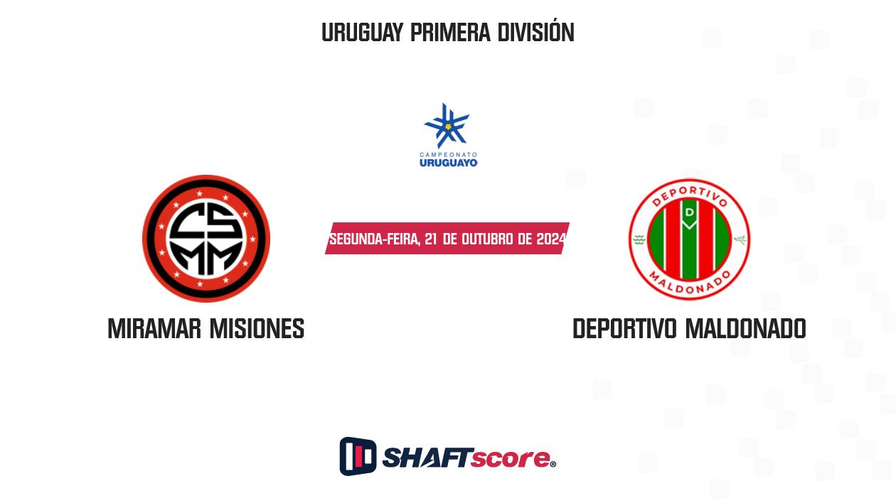 Palpite: Miramar Misiones vs Deportivo Maldonado