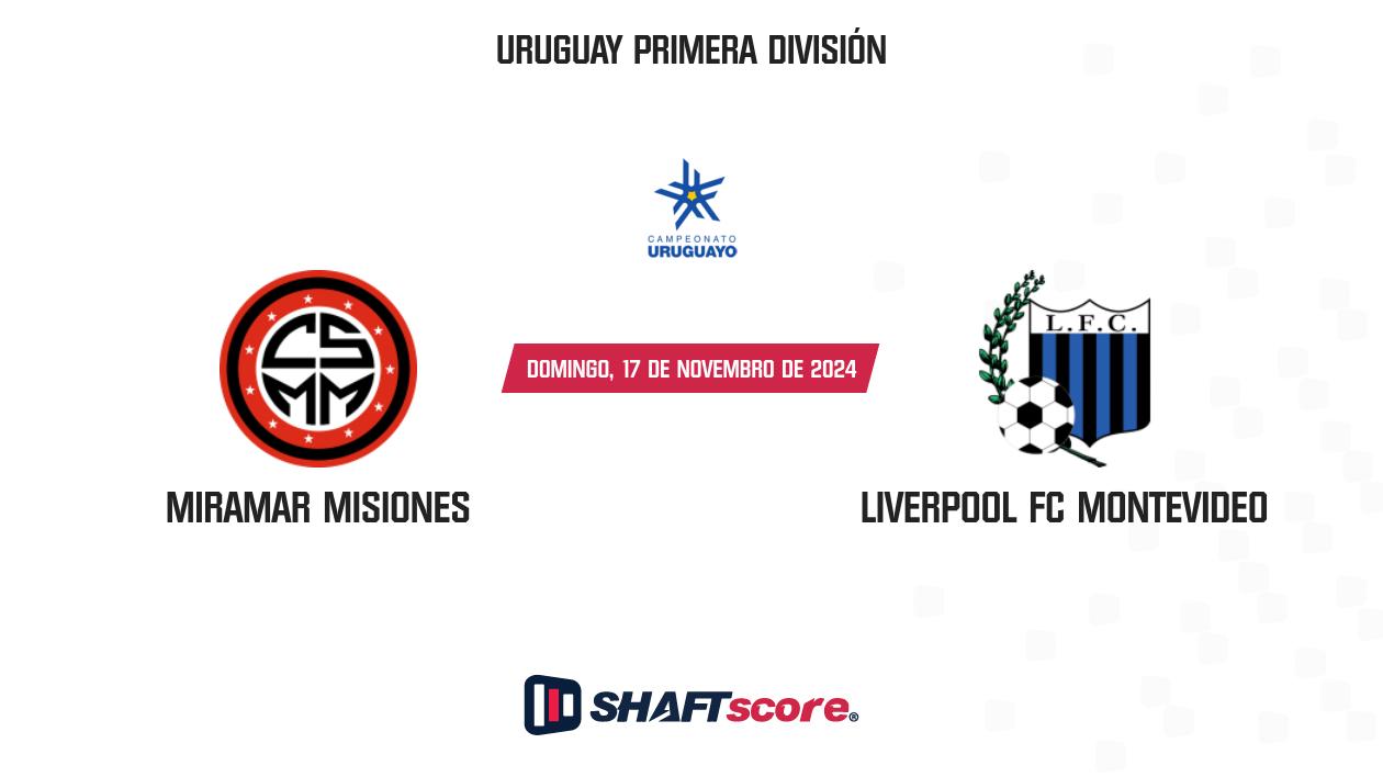 Palpite: Miramar Misiones vs Liverpool FC Montevideo