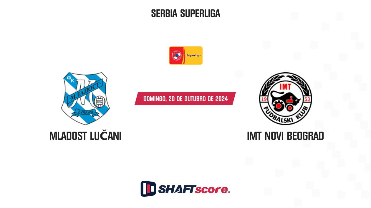 Palpite: Mladost Lučani vs IMT Novi Beograd