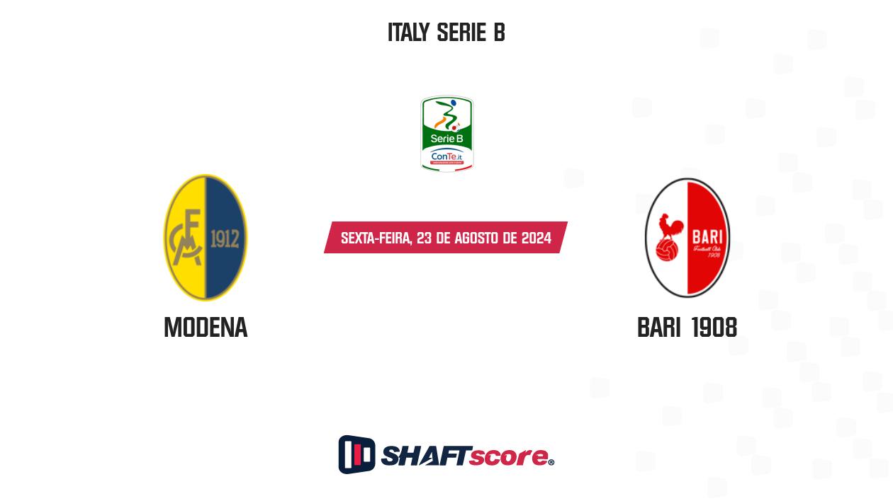 Palpite: Modena vs Bari 1908