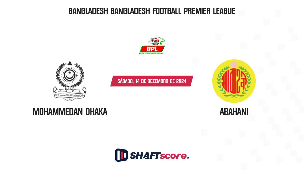 Palpite: Mohammedan Dhaka vs Abahani