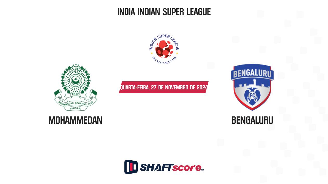 Palpite: Mohammedan vs Bengaluru