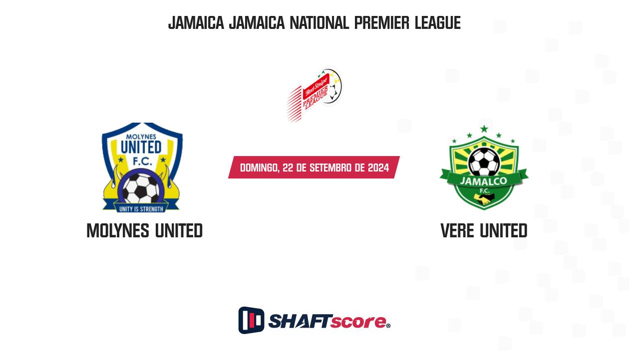 Palpite: Molynes United vs Vere United