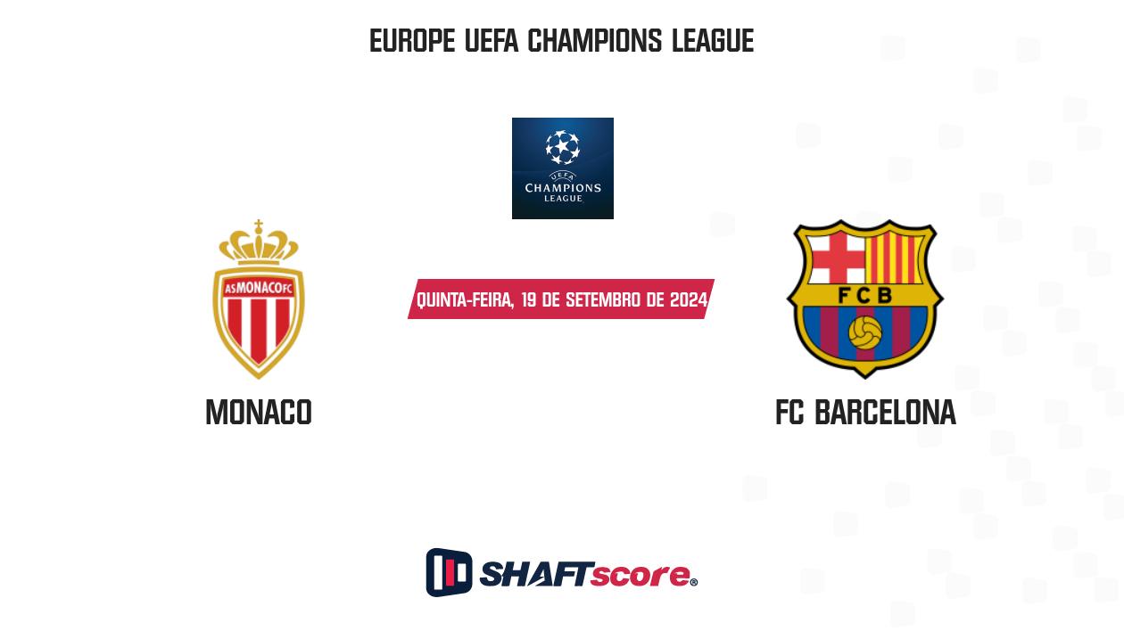 Palpite: Monaco vs FC Barcelona