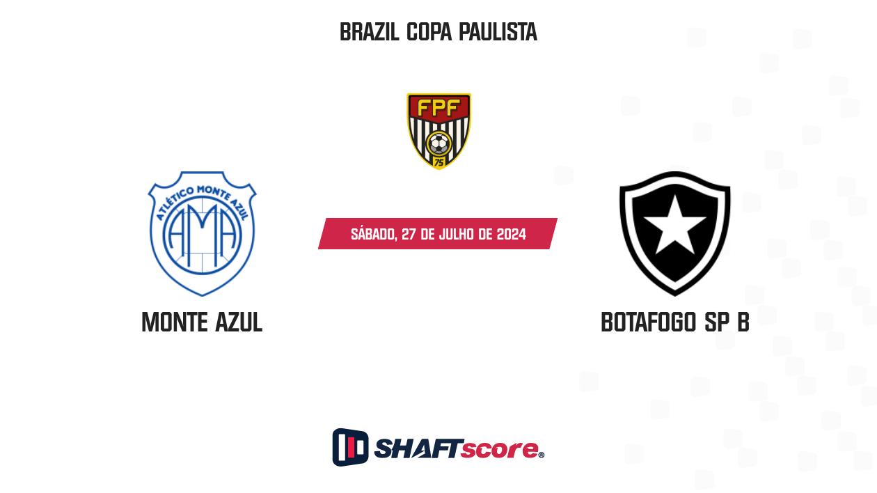 Palpite: Monte Azul vs Botafogo SP B