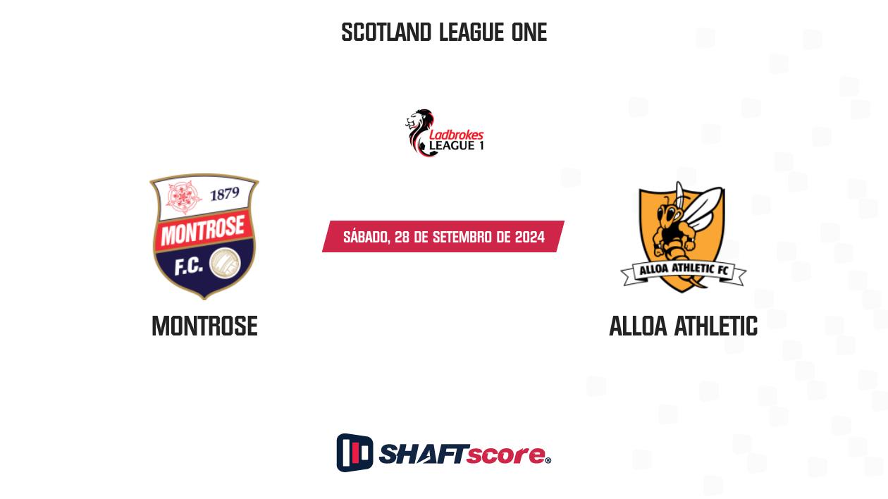 Palpite: Montrose vs Alloa Athletic