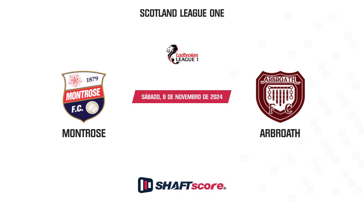 Palpite: Montrose vs Arbroath