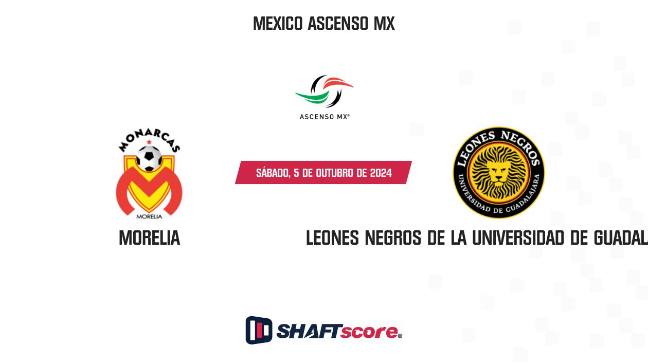 Palpite: Morelia vs Leones Negros de la Universidad de Guadalajara