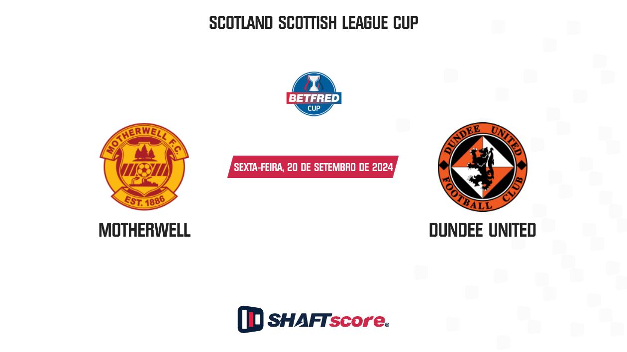 Palpite: Motherwell vs Dundee United