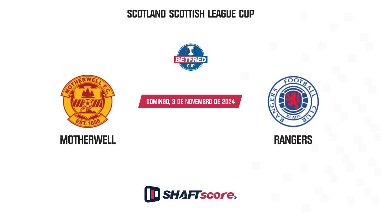 Palpite: Motherwell vs Rangers