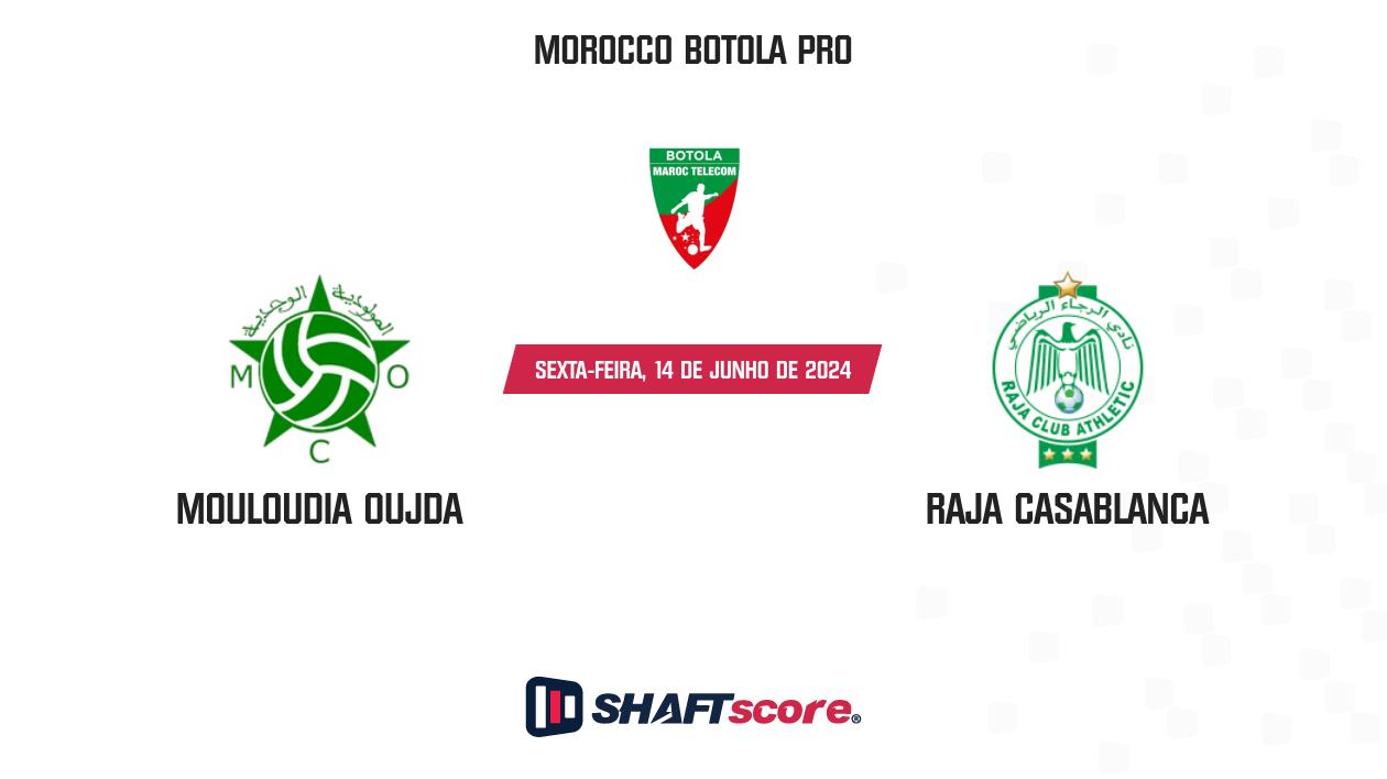 Palpite: Mouloudia Oujda vs Raja Casablanca