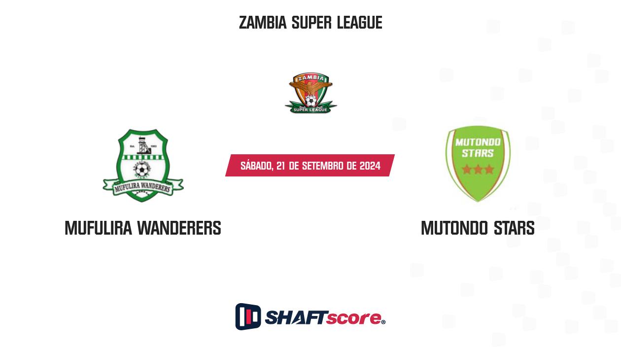 Palpite: Mufulira Wanderers vs Mutondo Stars