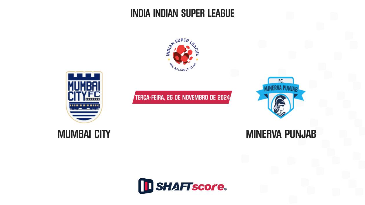 Palpite: Mumbai City vs Minerva Punjab