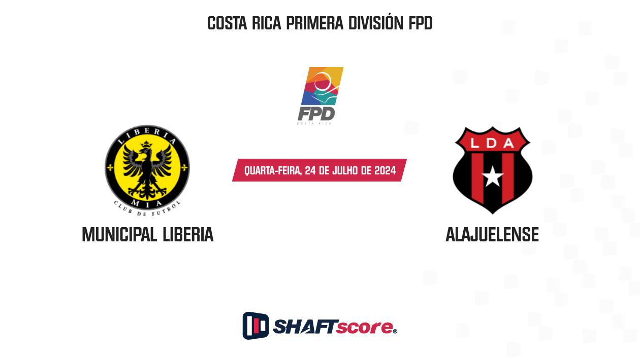 Palpite: Municipal Liberia vs Alajuelense