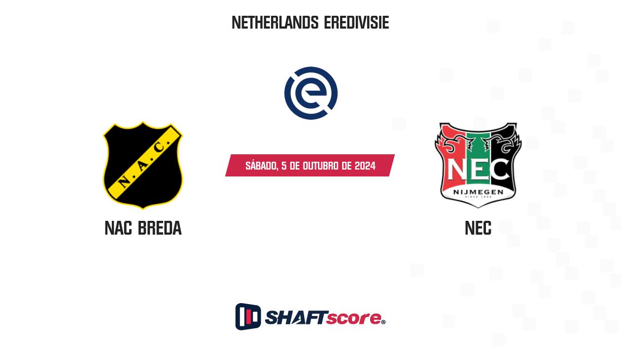 Palpite: NAC Breda vs NEC