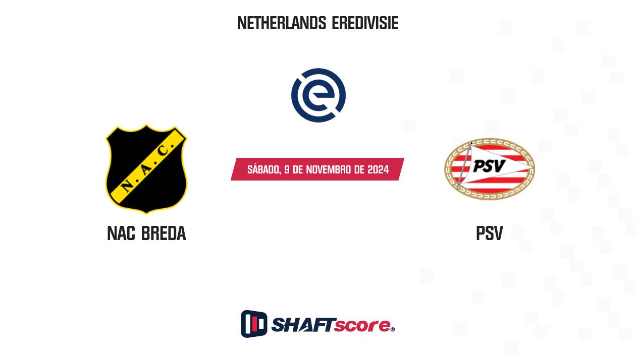 Palpite: NAC Breda vs PSV