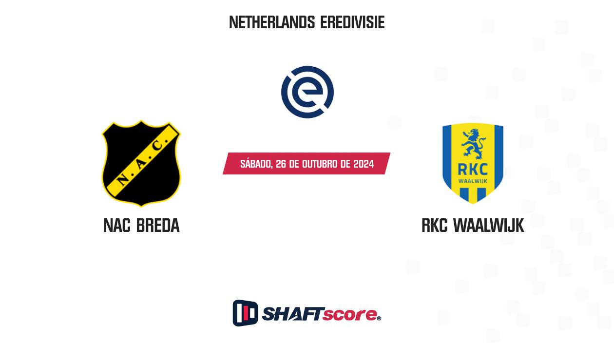 Palpite: NAC Breda vs RKC Waalwijk