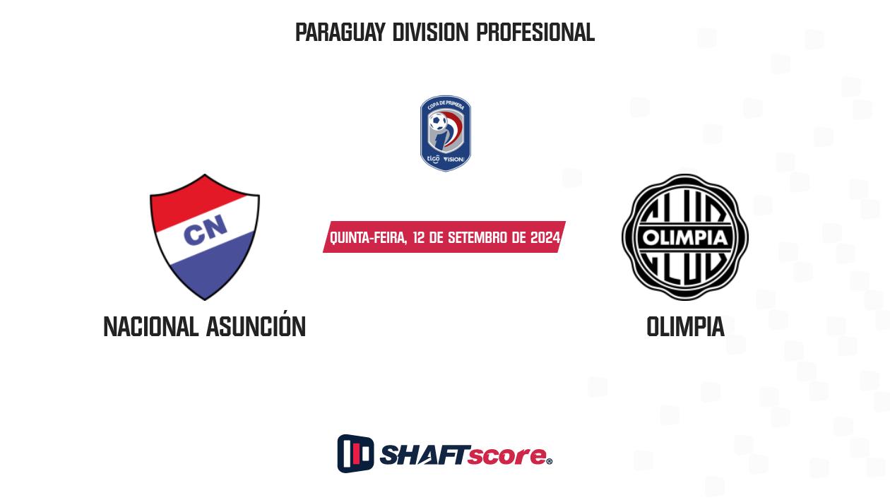 Palpite: Nacional Asunción vs Olimpia