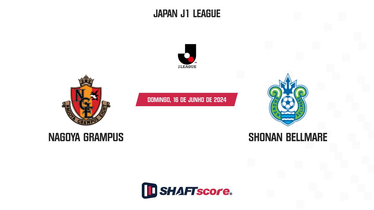 Palpite: Nagoya Grampus vs Shonan Bellmare