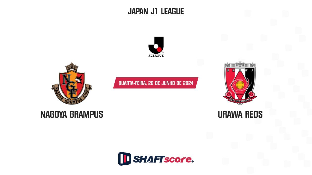 Palpite: Nagoya Grampus vs Urawa Reds