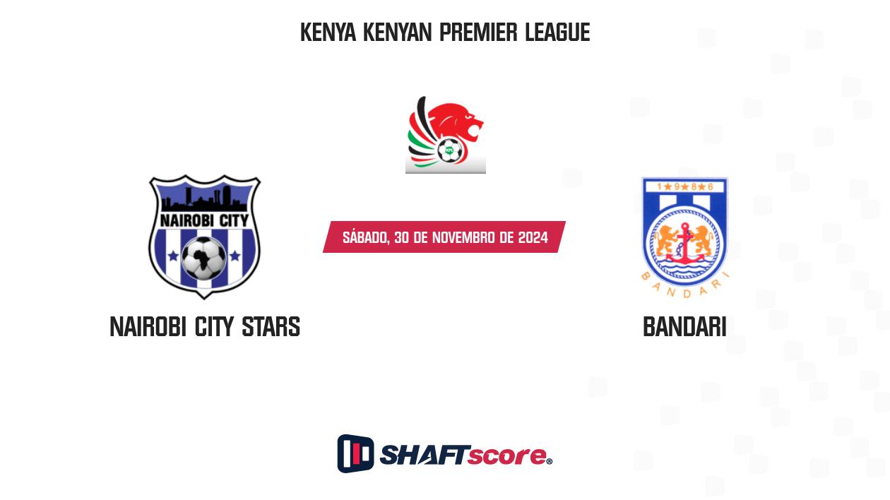 Palpite: Nairobi City Stars vs Bandari