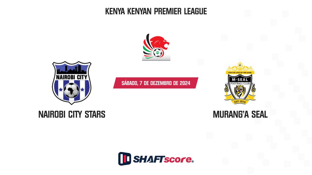 Palpite: Nairobi City Stars vs Murang'a SEAL