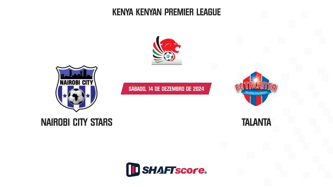 Palpite: Nairobi City Stars vs Talanta