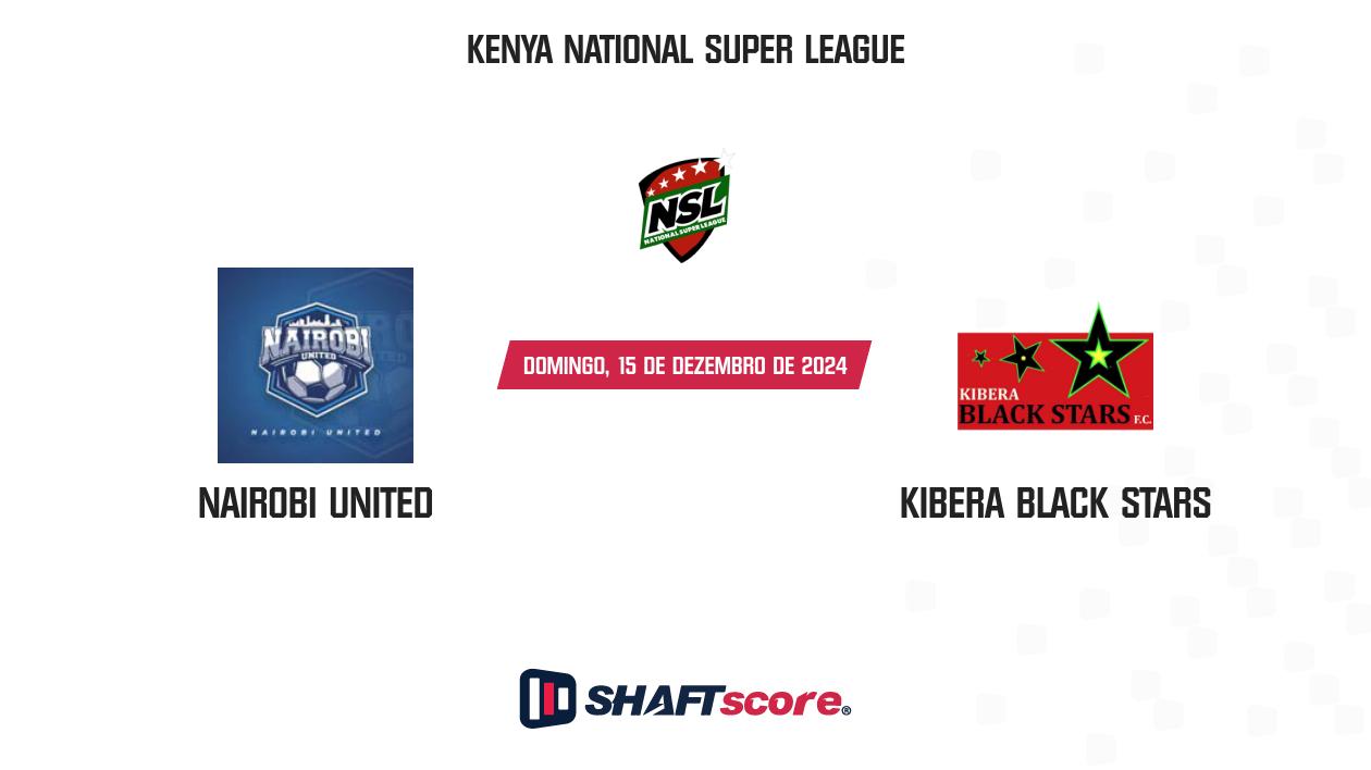 Palpite: Nairobi United vs Kibera Black Stars