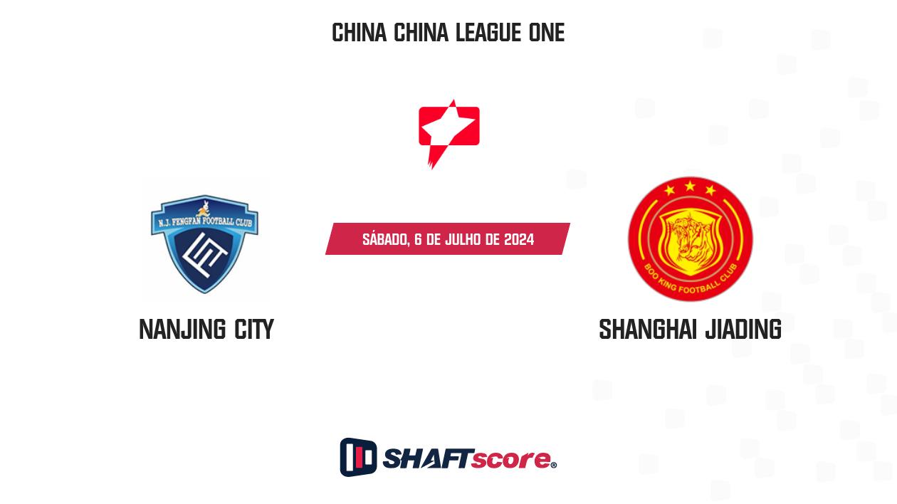 Palpite: Nanjing City vs Shanghai Jiading