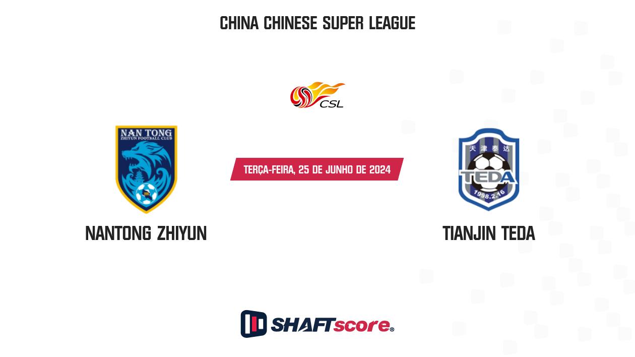 Palpite: Nantong Zhiyun vs Tianjin Teda