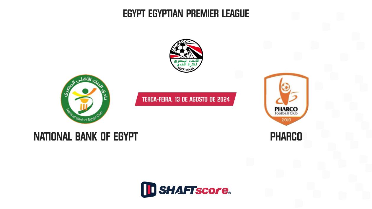 Palpite: National Bank of Egypt vs Pharco