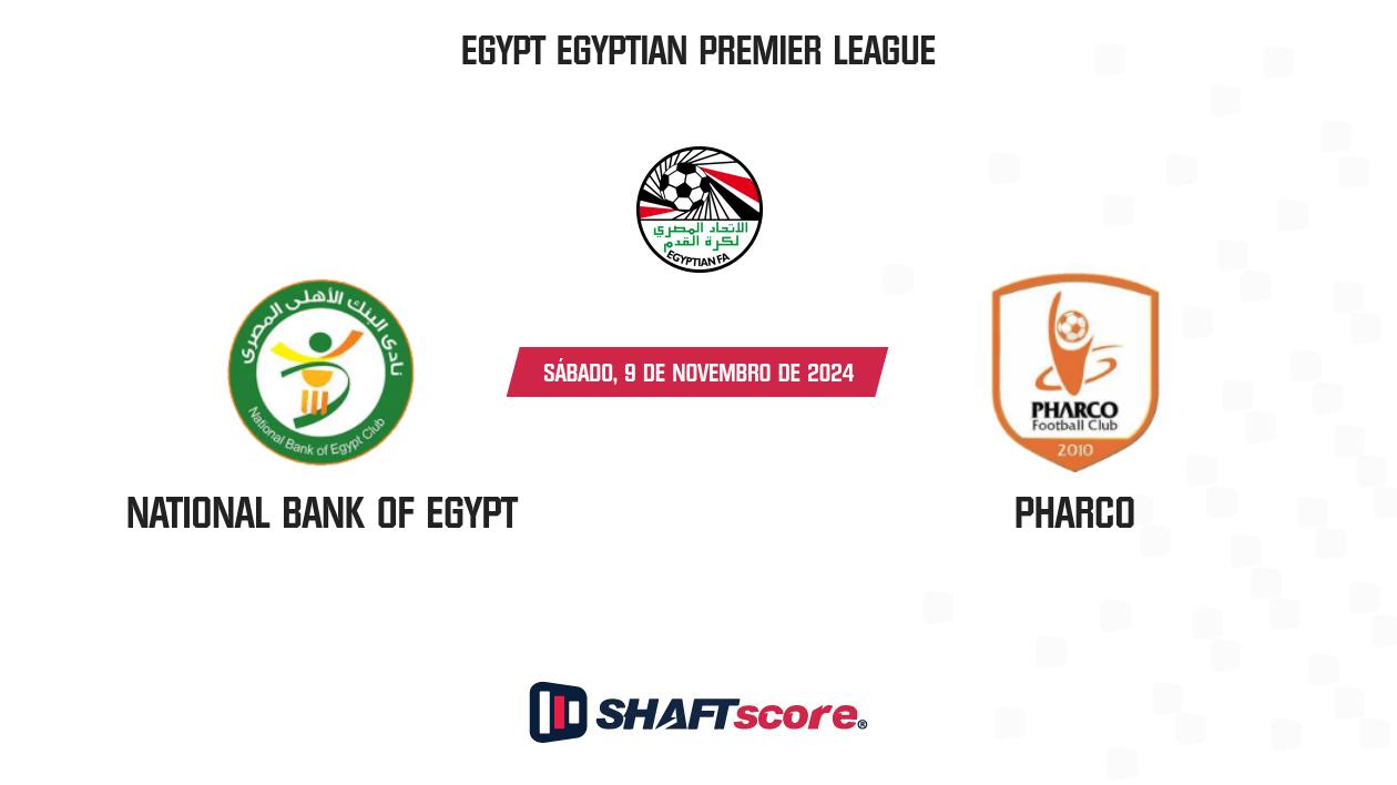 Palpite: National Bank of Egypt vs Pharco